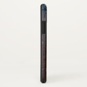 Alte braune Holztüren mit schwarzem Eisen unterstü Case-Mate iPhone Hülle (Hinten/Rechts)