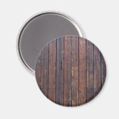 Alte braune Holztüren mit schwarzem Eisen unterstü Magnet (Vorderseite/Rückseite)