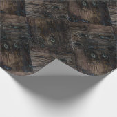 Alte Bretter, altes Holz, altes Holz, Holz Geschenkpapier (Ecke)