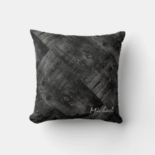 Alte Bretter, altes Holz, altes Holz Kissen