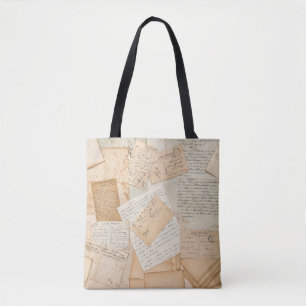 Alte Briefe, Handschriften, alte Postkarten, e Tasche