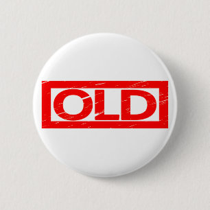 Alte Briefmarke Button