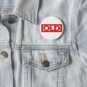 Alte Briefmarke Button (Beispiel)