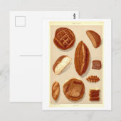 Alte Brote Belgiens Postkarte (Vorne/Hinten)