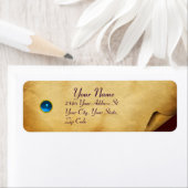 ALTE BROWN PARCHIERUNG, GEM STONE (Insitu)