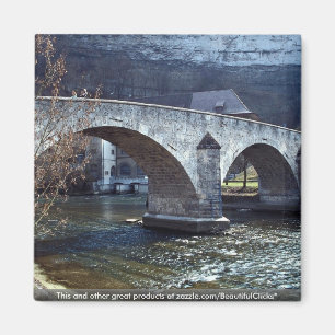 Alte Brücke, Fribourg, die Schweiz Magnet