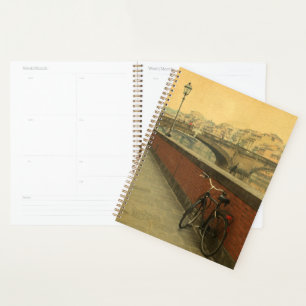 Alte Brücke in Florenz, Italien. Vintages Foto Planer