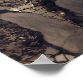 Alte Brücke Poster (Ecke)