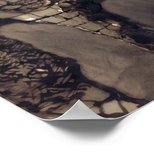 Alte Brücke Poster (Ecke)