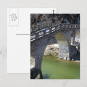 alte Brücke Postkarte (Vorne/Hinten)
