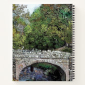 ALTE BRÜCKE ÜBER DEN FLUSS NOTIZBLOCK (Rückseite)