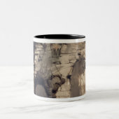 Alte Brücke Zweifarbige Tasse (Mittel)