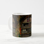 Alte Buchbibliothek Kaffeetasse (Vorderseite Links)