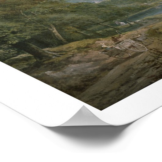 Alte Buche Poster (Ecke)