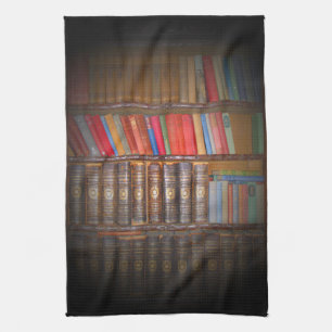 Alte Bücher Küchentuch