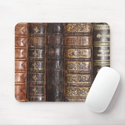 Alte Bücher Mousepad (Mit Mouse)