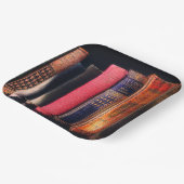 Alte Bücher Pappteller (Gewinkelt)