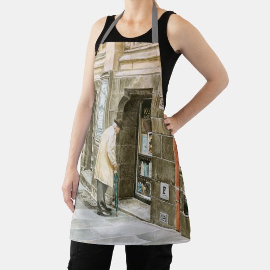 Alte Bücher - Schürze (InSitu)