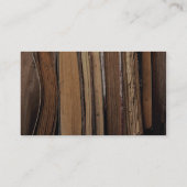 Alte Bücher Visitenkarte (Rückseite)