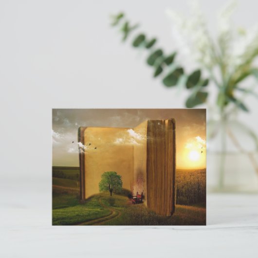 Alte Buchkarte Postkarte (Stehend Vorderseite)