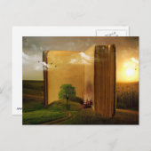 Alte Buchkarte Postkarte (Vorne/Hinten)
