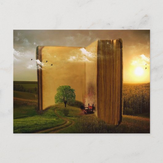 Alte Buchkarte Postkarte (Vorderseite)