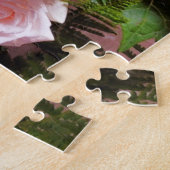 Alte Buchstäbchen und Rose Puzzle (Seite)