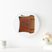 Alte Buchuhr Große Wanduhr (Zuhause)