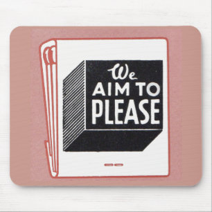 ALTE Buchumgebung Wir möchten Ihnen helfen Mousepad