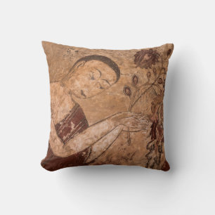 Alte buddhistische Malerei Kissen