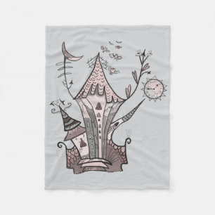 alte Burg Fleecedecke