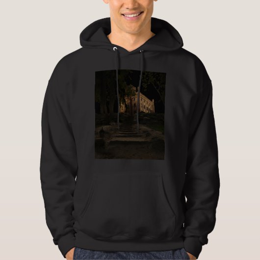 Alte Burg im Wald Hoodie (Vorderseite)