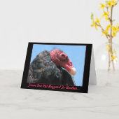 Alte Bussard-Geburtstags-Karte Karte (Gelbe Blume)