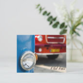 Alte Busse Postkarte (Stehend Vorderseite)