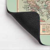 Alte Byzantinische Reichskarte Mousepad (Ecke)