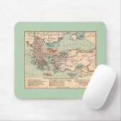 Alte Byzantinische Reichskarte Mousepad (Mit Mouse)