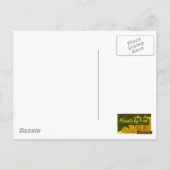 Alte Cabin Textures Postkarte (Rückseite)