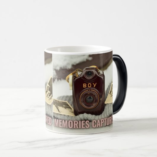 Alte Camera-Tasse Verwandlungstasse (VorderseiteRechts)