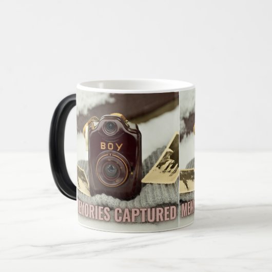 Alte Camera-Tasse Verwandlungstasse (Vorderseite Links)