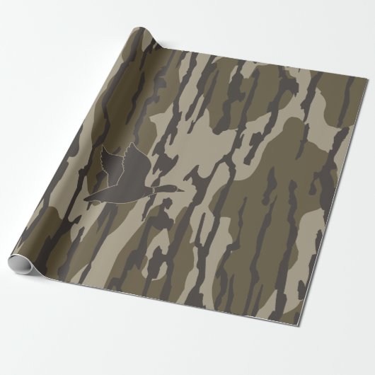 Alte Camouflage Entenjagd Geschenkpapier (Ungerollt)