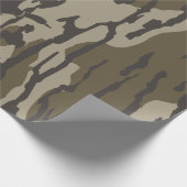 Alte Camouflage Entenjagd Geschenkpapier (Ecke)