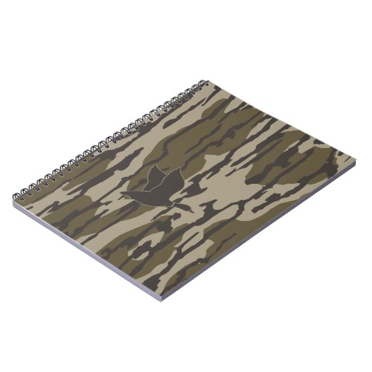 Alte Camouflage Entenjagd Notizblock (Linke Seite)
