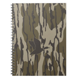 Alte Camouflage Entenjagd Notizblock