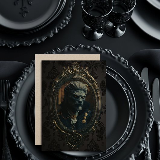 Alte Campaigner-Urlaubskarte Feiertagskarte