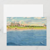 Alte Cape Cod Strand Notizkarten Mitteilungskarte (Vorne/Hinten)