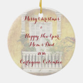 Alte Cartagena Weihnachtsschmuck (Hinten)