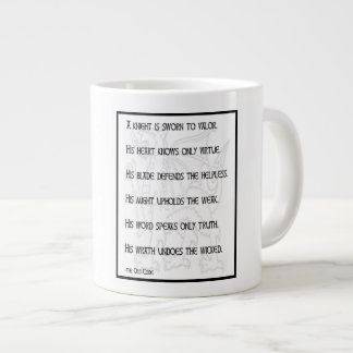 Alte Code-Tasse Jumbo-Tasse