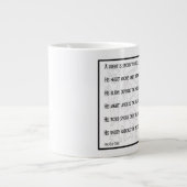 Alte Code-Tasse Jumbo-Tasse (Vorderseite)