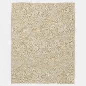 Alte Crochet Lace Nahtloses Muster 1 Fleecedecke (Vorderseite)