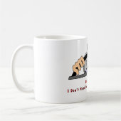 Alte Dame Fahrer Kaffeetasse (Links)